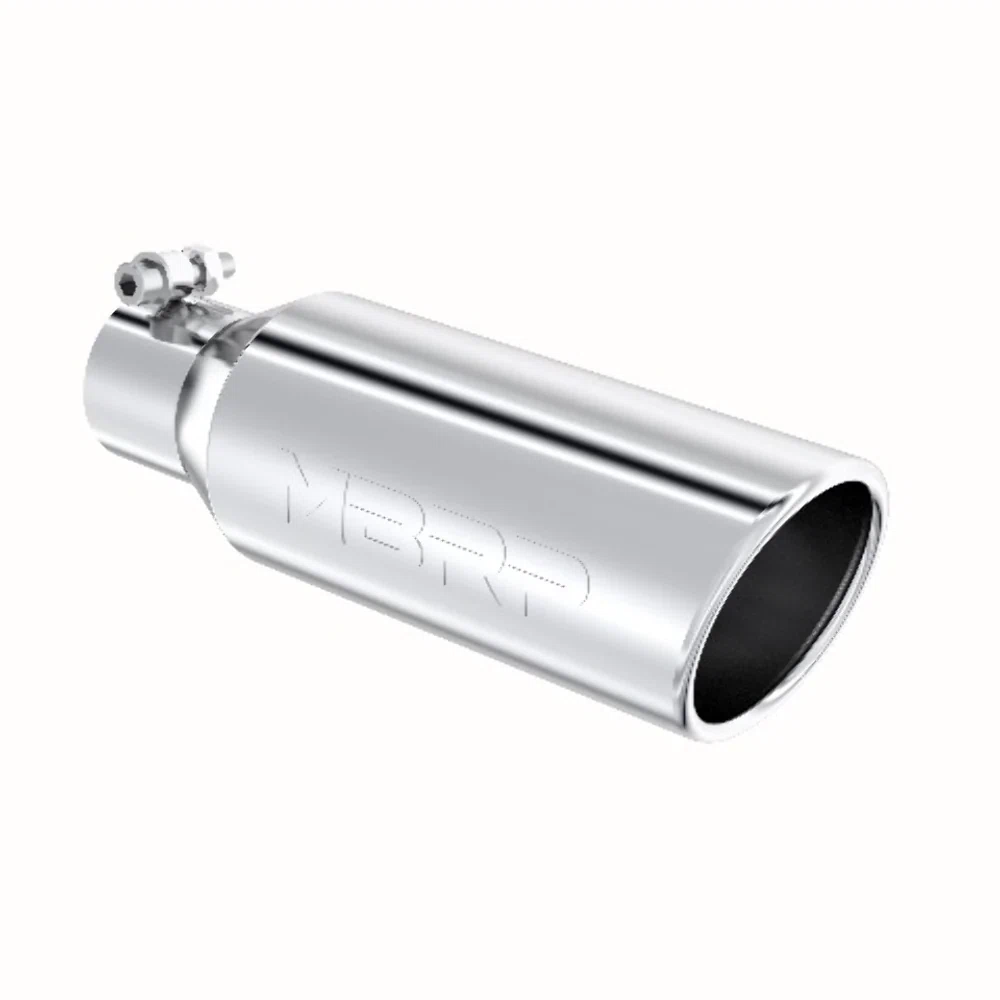4_ OD 2.5_ inlet 12_ length Angled cut Rolled End Clampless-no weld T304-T5150